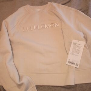 Lululemon Scuba Oversized Pullover *Bone White